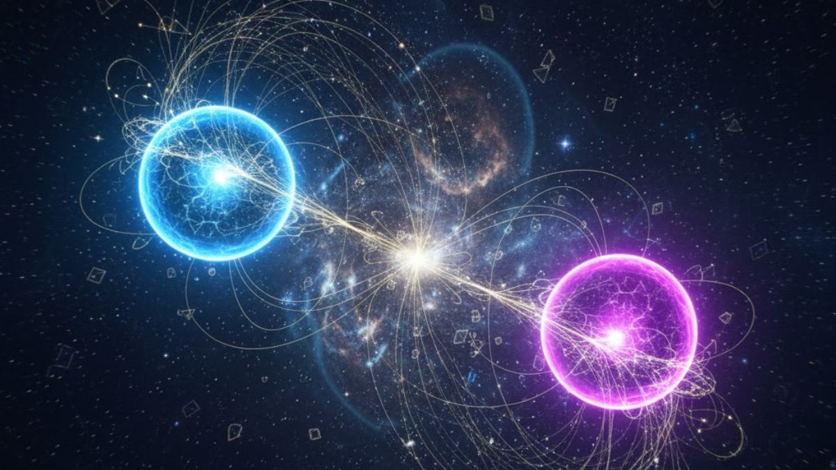 How Quantum Entanglement Connects Objects Across Space