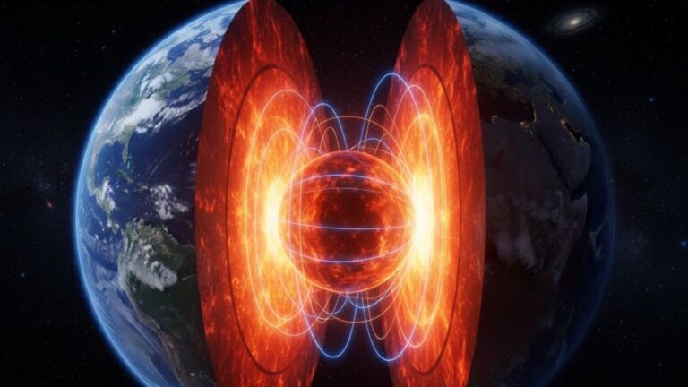 How Earth’s Core Keeps Spinning Independently from the Surface